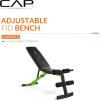 imageCAP Strengh Adjustable FID Bench Multiple ColorsGreen