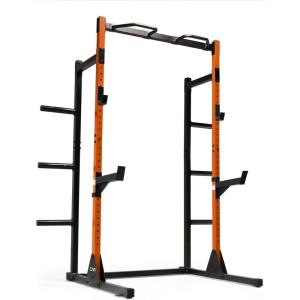 imageCap Barbell Power Rack with Pull Up Bar amp Attachments  Multiple ColorsORANGE