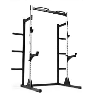 imageCap Barbell Power Rack with Pull Up Bar amp Attachments  Multiple ColorsWHITE