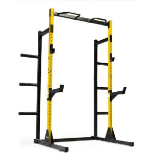 imageCap Barbell Power Rack with Pull Up Bar amp Attachments  Multiple ColorsYELLOW
