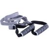 imageCAP Barbell Elastic Resistant Band with Handles  Multiple OptionsLight  Gray
