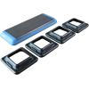 imageTone Fitness Compact Aerobic Step Platform  Exercise StepBlackBlue