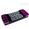 imageTone Fitness Compact Aerobic Step Platform  Exercise StepBlackPurple