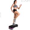 imageTone Fitness Compact Aerobic Step Platform  Exercise StepBlackPurple