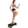 imageTone Fitness Compact Aerobic Step Platform  Exercise StepBlackYellow