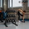 imageCAP Barbell Dumbbell Set with Rack  Multiple Options 280 lb 550 lb amp 1200 lb280 lb Set
