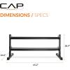 imageCAP Barbell Dumbbell Set with Rack  Multiple Options 280 lb 550 lb amp 1200 lb550 lb Set