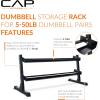 imageCAP Barbell Dumbbell Set with Rack  Multiple Options 280 lb 550 lb amp 1200 lb550 lb Set
