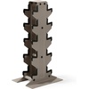 image:imageCAP Dumbbell Rack for Home Gym  Vertical Storage Stand Holds Multiple Pairs 100300 lbs HeavyDuty Steel with NonSlip Base  Multiple OptionsTan