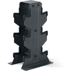 image:imageCAP Dumbbell Rack for Home Gym  Vertical Storage Stand Holds Multiple Pairs 100300 lbs HeavyDuty Steel with NonSlip Base  Multiple OptionsBlack