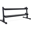 image:imageCAP 280 LB 550 LB 1200 LB Dumbbell Set with Horizontal 23 Tier Rack Rubber Hex Free Weights Home Gym Weight Set for Strength Training550 lb Set