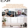 image:imageCAP Barbell Neoprene Dumbbell Weights Pairs amp Sets  Black60 lb Set