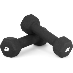 image:imageCAP Barbell Neoprene Dumbbell Weights Pairs amp Sets  Black2 lb Pair