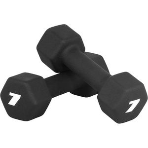 image:imageCAP Barbell Neoprene Dumbbell Weights Pairs amp Sets  Black7 lb Pair